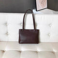 Popular Mini Commute Tote Bag, Soft Full-Grain Cow Leather Shoulder Handbag for Petite Women